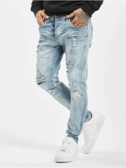 VSCT Clubwear Herren Slim Fit Jeans Thor Superused In Blau
